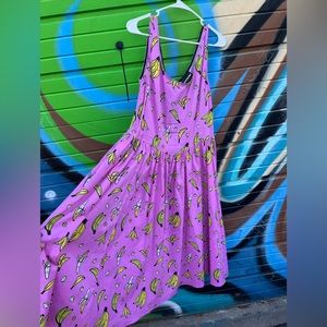 Nooworks pink banana dress